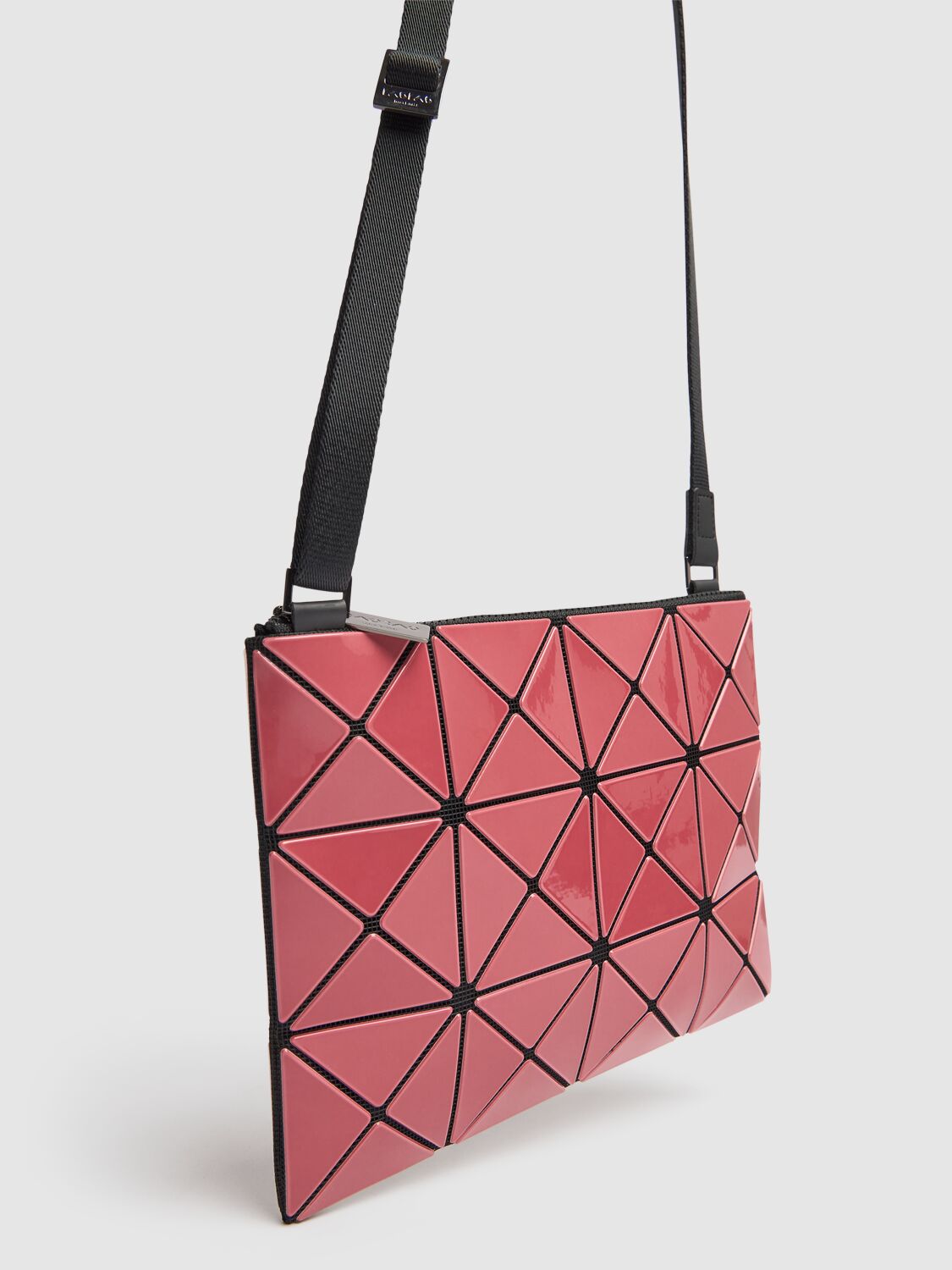 Shop Bao Bao Issey Miyake Lucent Crossbody Bag In Pink