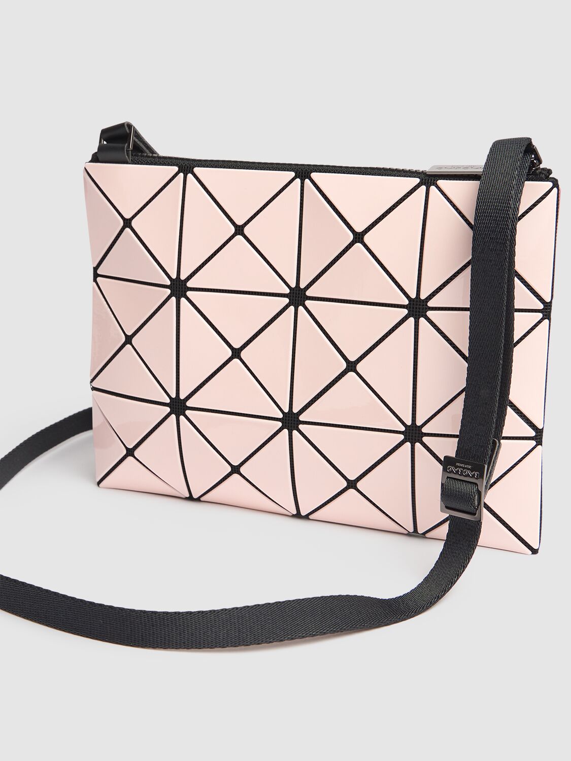 Shop Bao Bao Issey Miyake Lucent Crossbody Bag In Pink