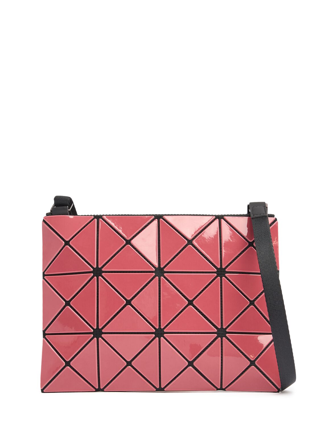 Shop Bao Bao Issey Miyake Lucent Crossbody Bag In Pink