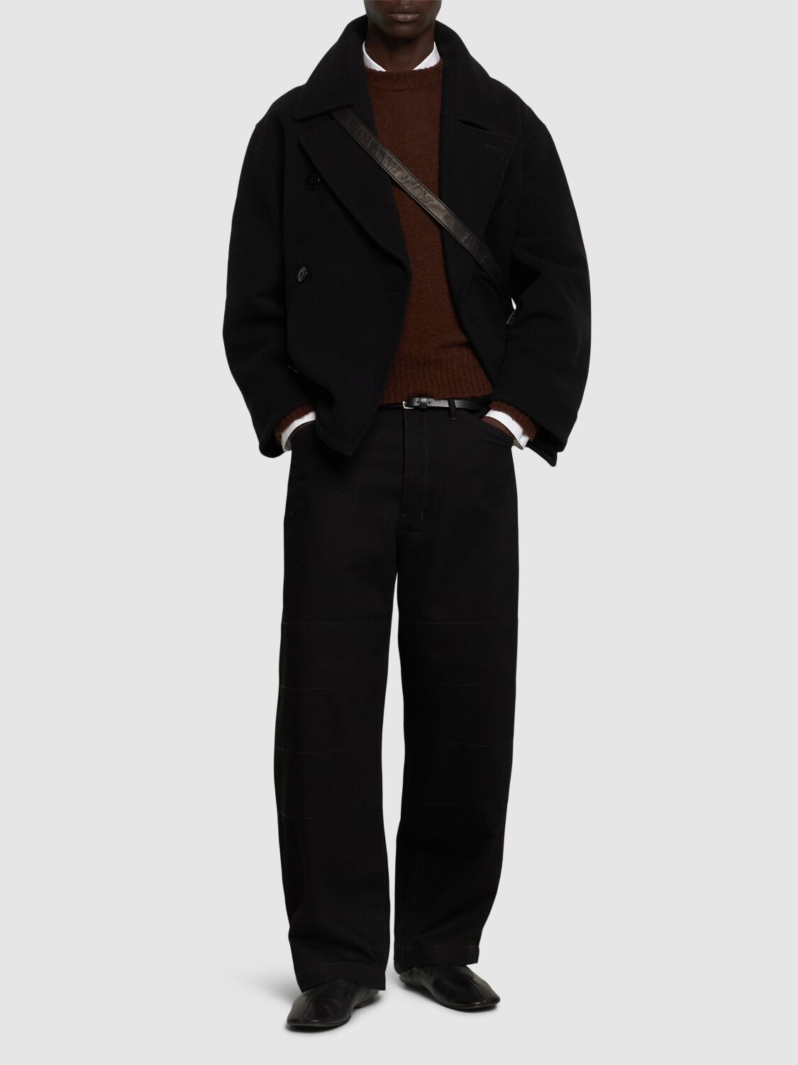 Shop Lemaire Judo Pants In Black