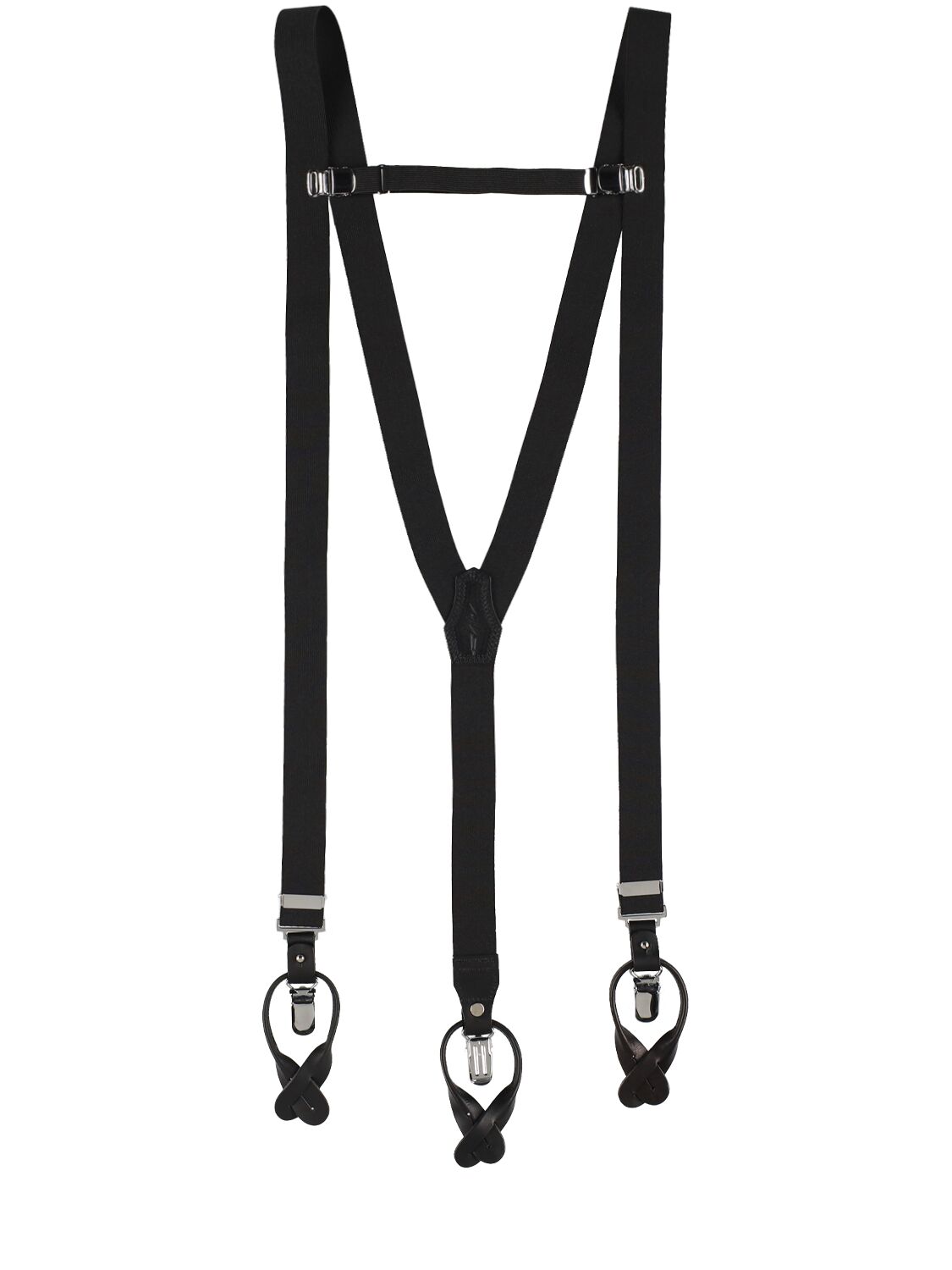 Yohji Yamamoto 2-way Suspender Belt In Black