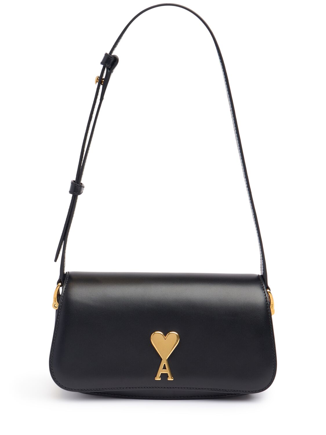 Paris Elongated Leather Shoulder Bag