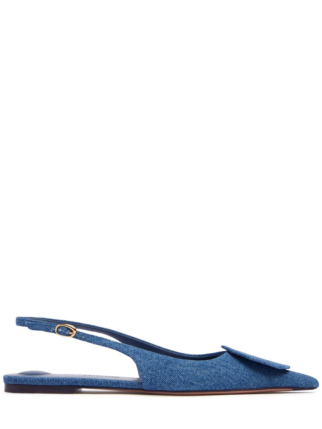 Chaussures Plates À Bride En Denim Duelo P 10 Mm - JACQUEMUS - Modalova