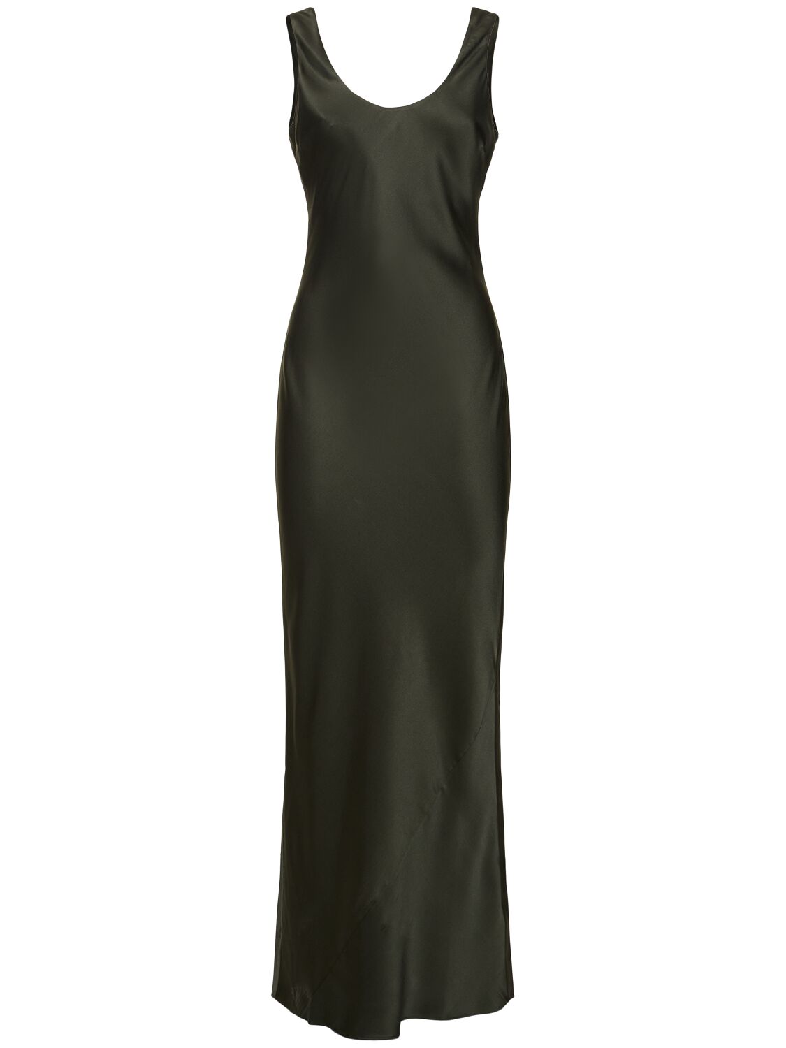 Camille Silk Charmeuse Long Dress