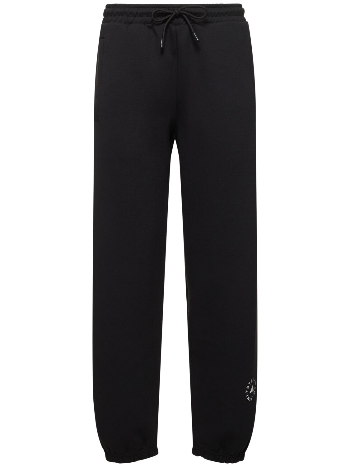 Adidas By Stella Mccartney Loose Sweatpants In Black