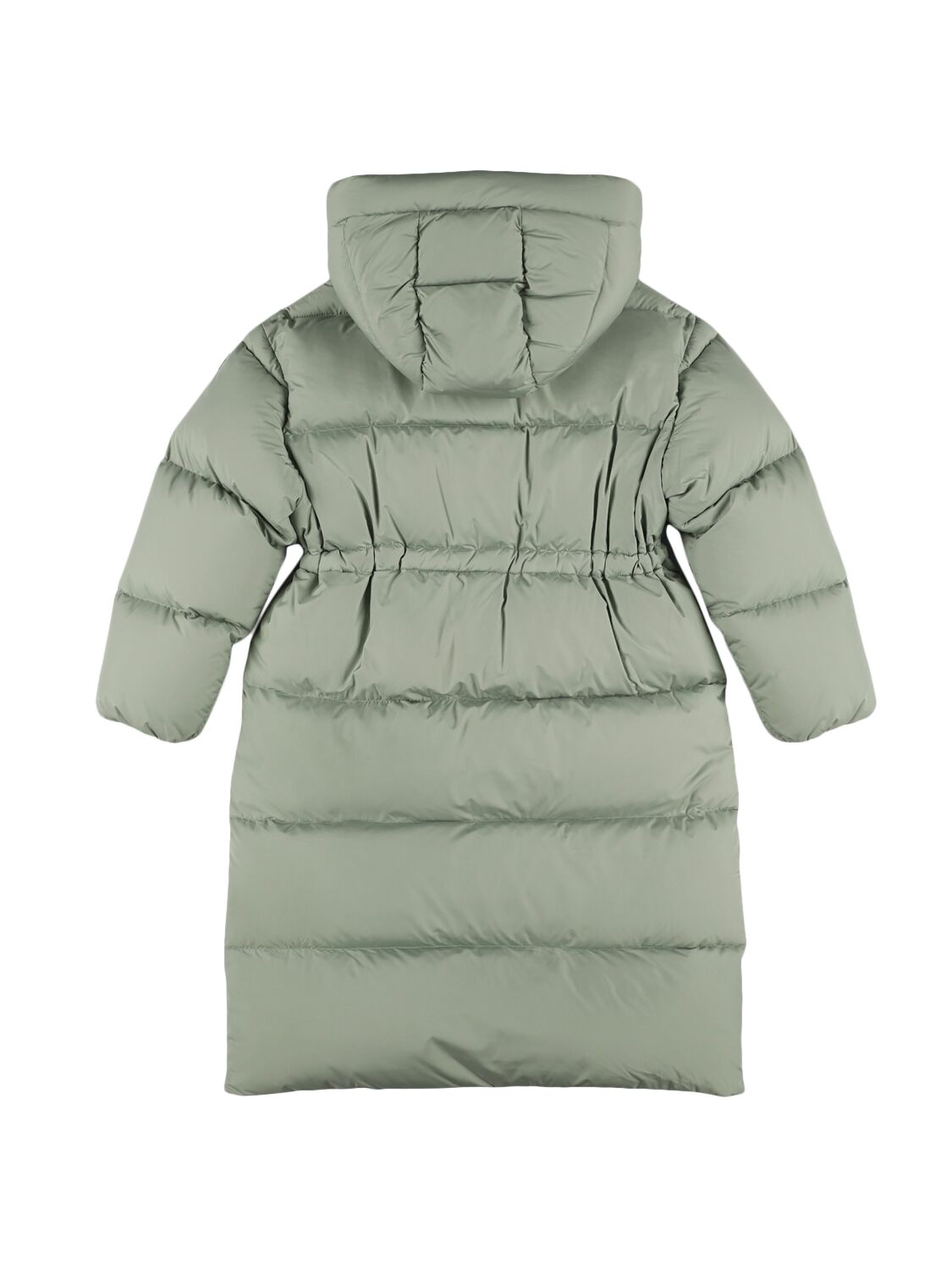 Shop Il Gufo Hooded Nylon Down Jacket In Green