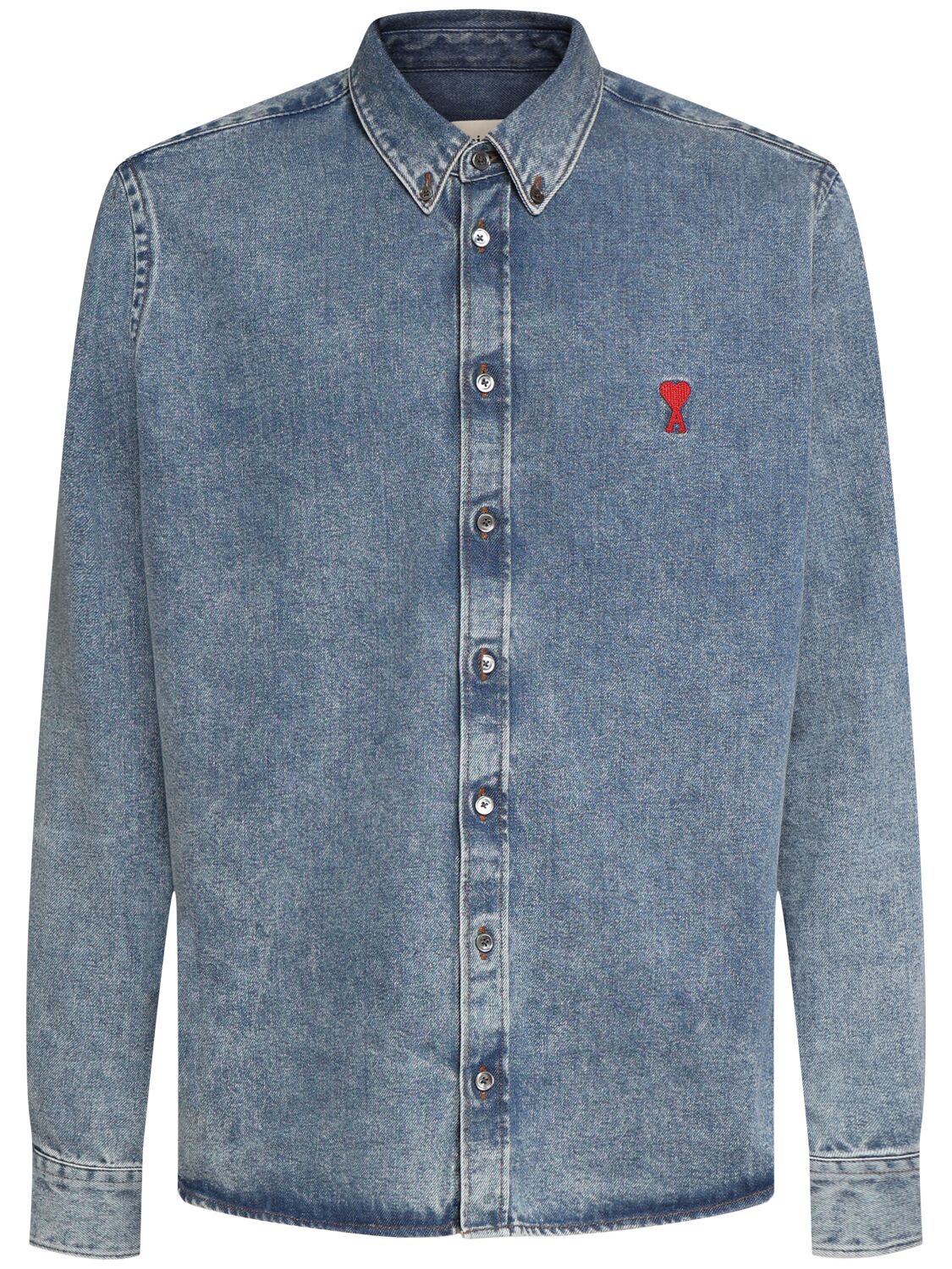 Adc Logo Cotton Denim Shirt