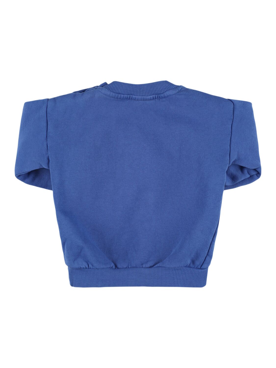 Shop Bobo Choses Moon Print Organic Cotton Sweatshirt In Blue