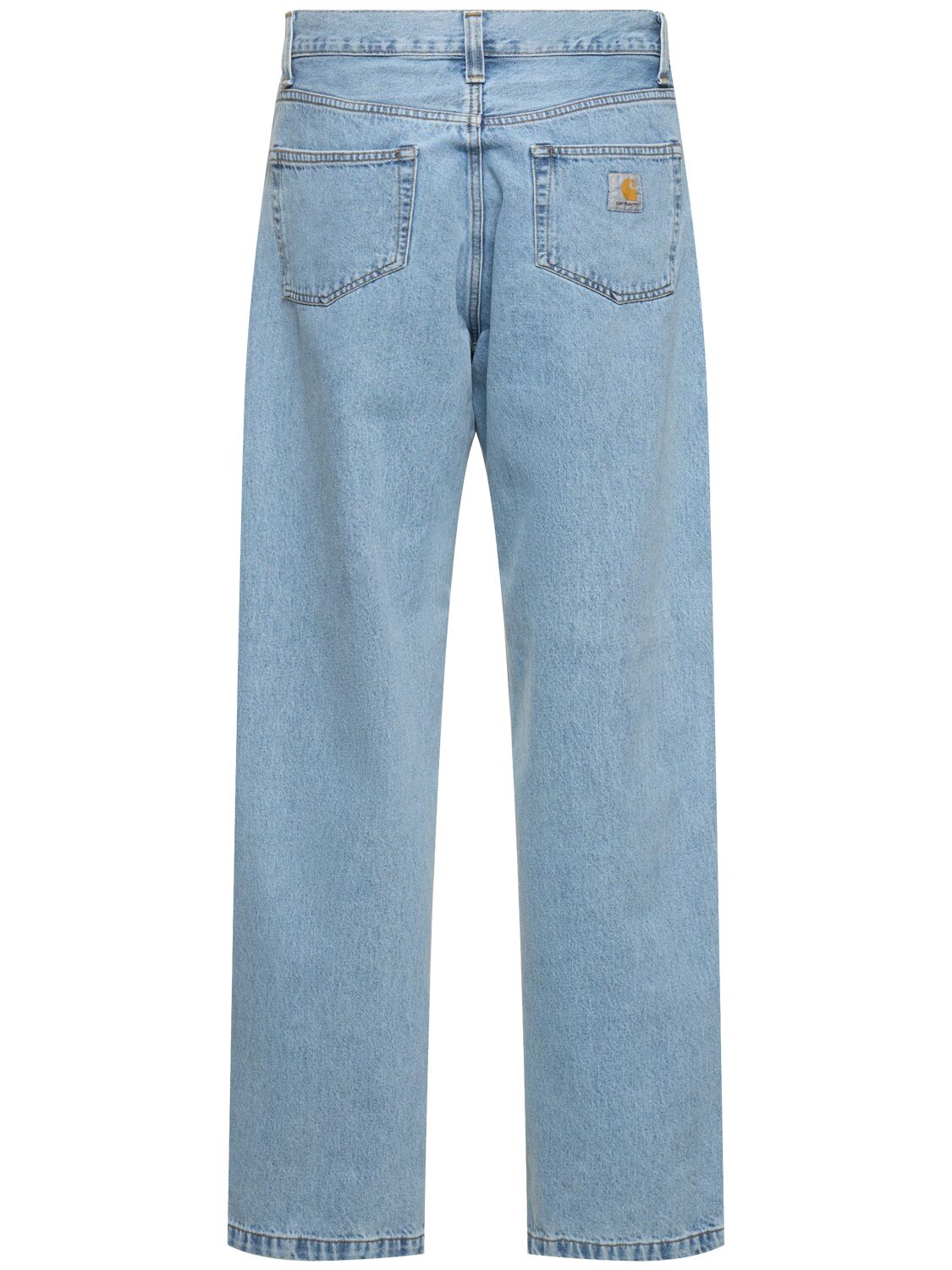 Shop Carhartt Landon Robertson Denim Jeans In Bleached Blue