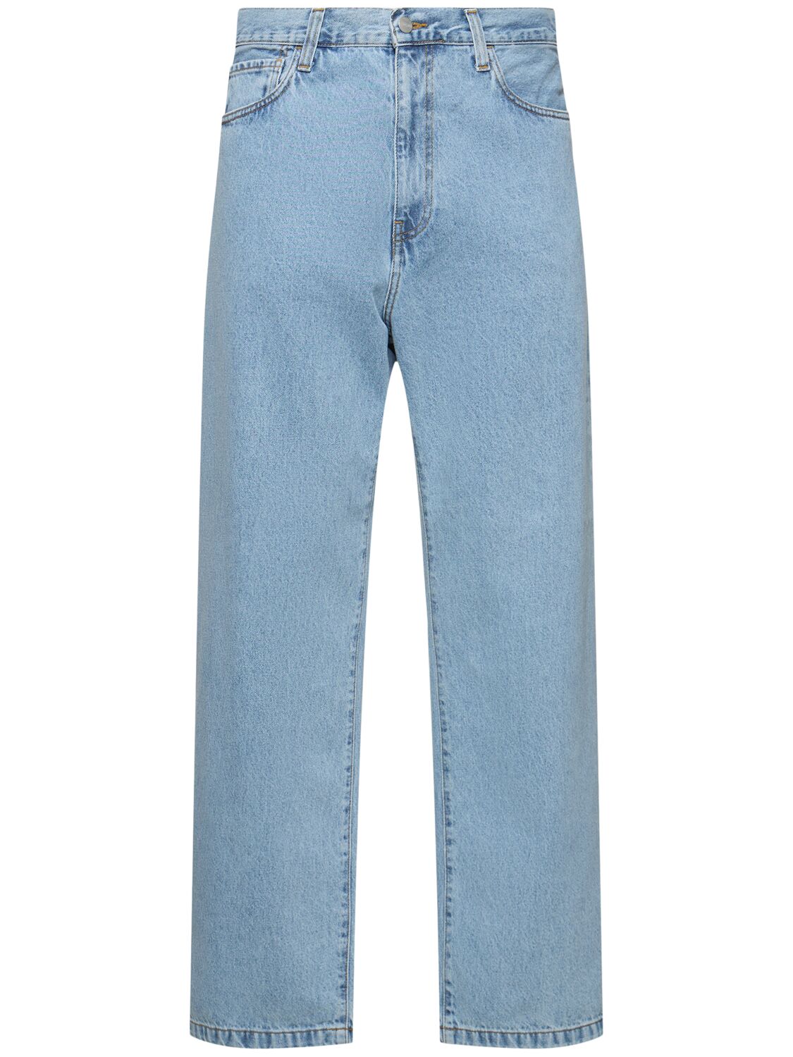 Shop Carhartt Landon Robertson Denim Jeans In Bleached Blue