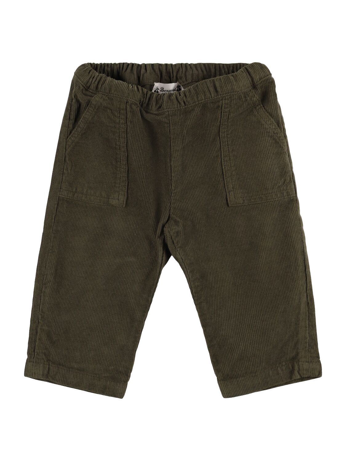 Bonpoint Babies' Cotton Gabardine Pants In Khaki