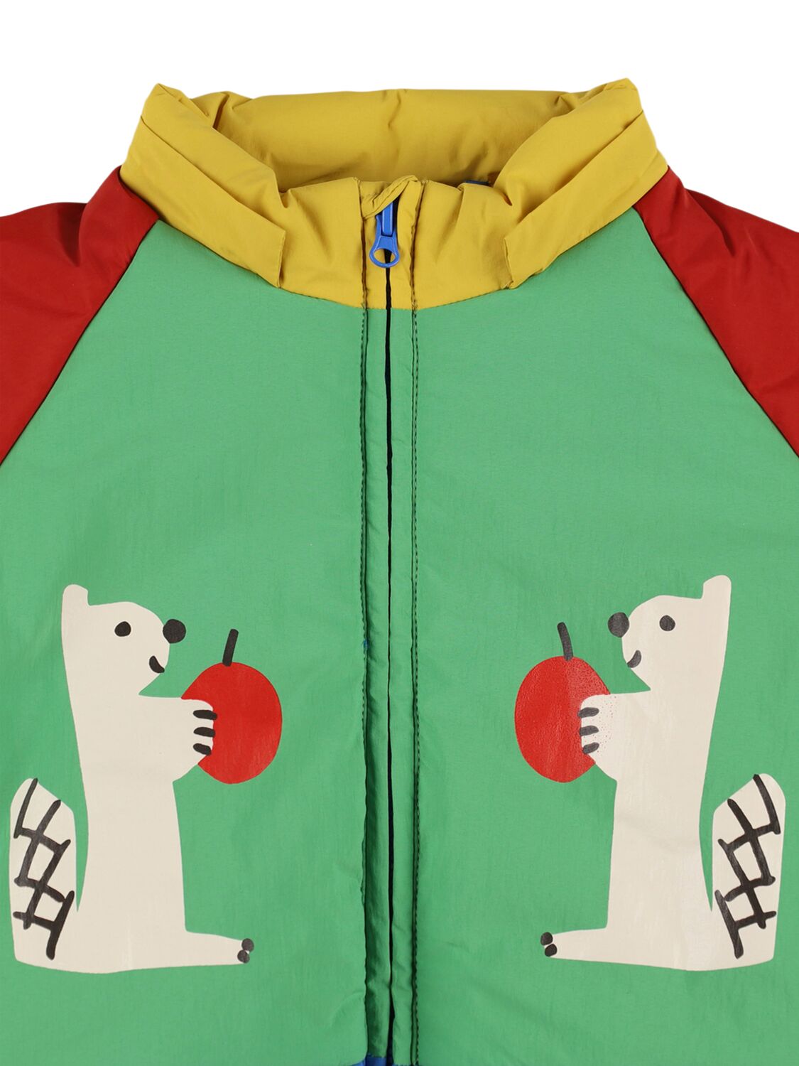 Shop Bobo Choses Printed Recycled Poly Puffer Jacket In Multicolor