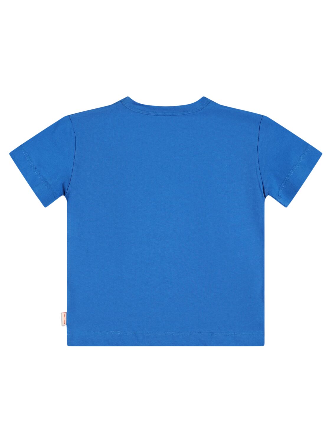 Shop Tiny Cottons Printed Organic Cotton T-shirt In Blue