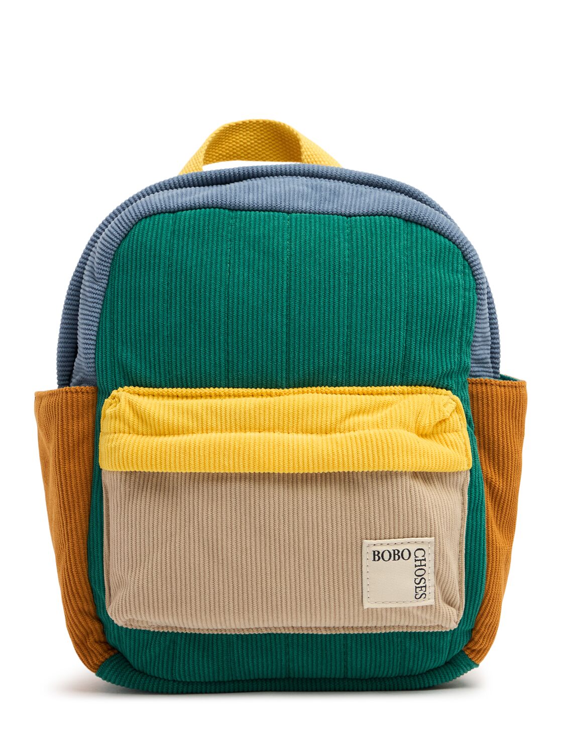 Bobo Choses Color Block Poly Backpack In Green