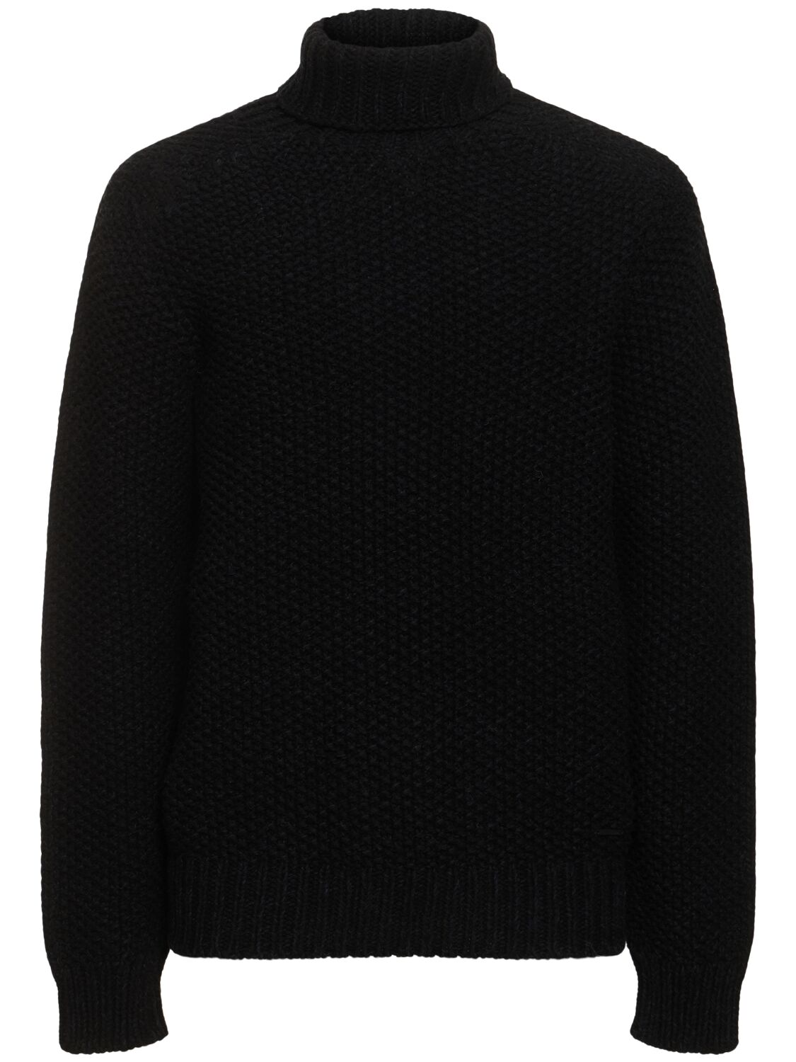 Alphatauri Finar Turtleneck Knit Sweater In 黑色