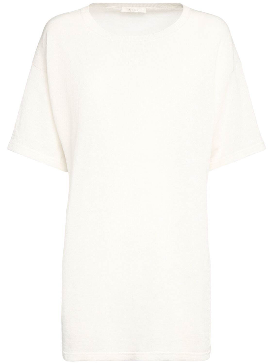 T-shirt Manches Courtes En Lin Mélangé Jiselle - THE ROW - Modalova