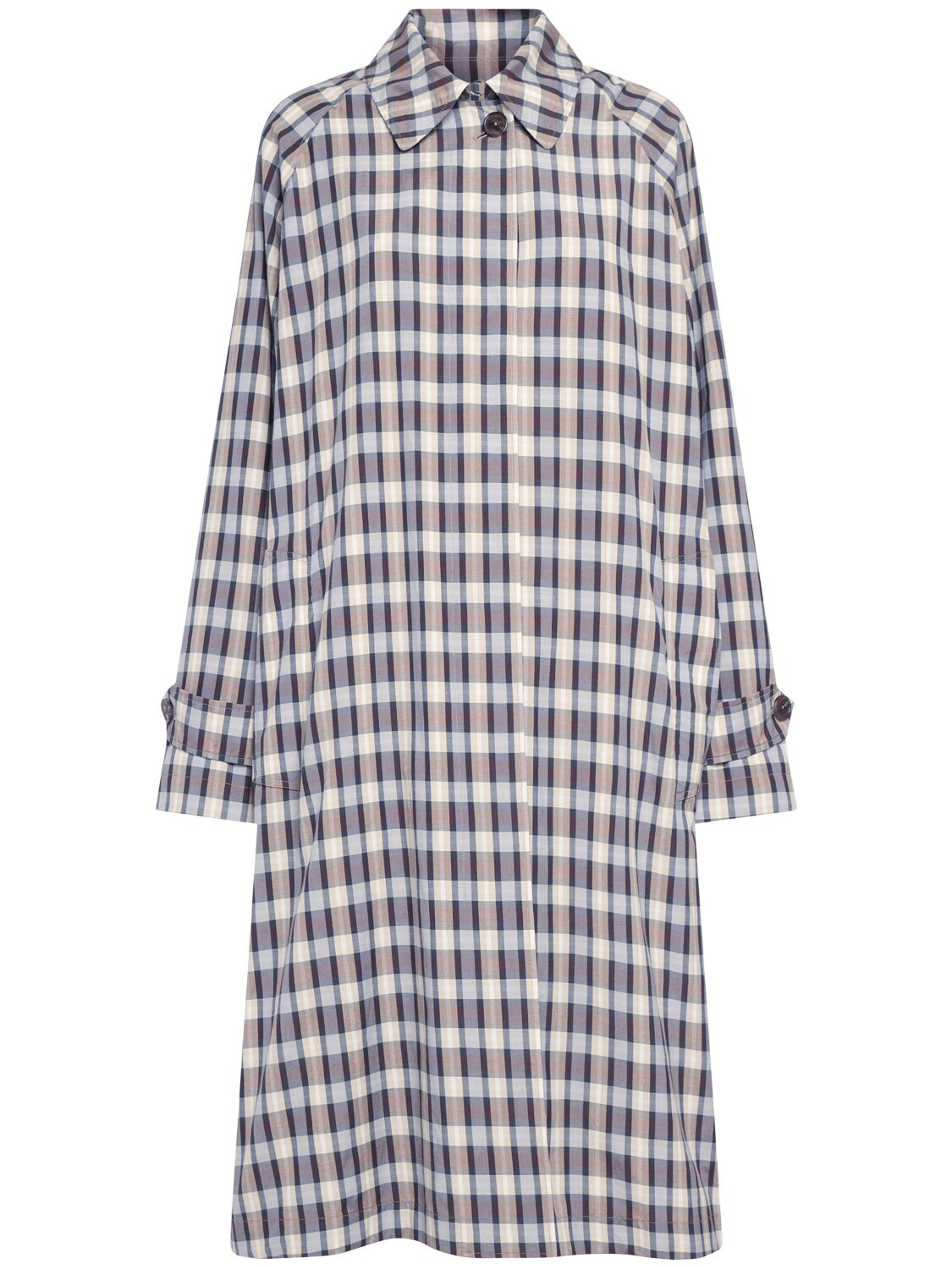 Trench-coat En Soie Et Coton Tavishina - THE ROW - Modalova