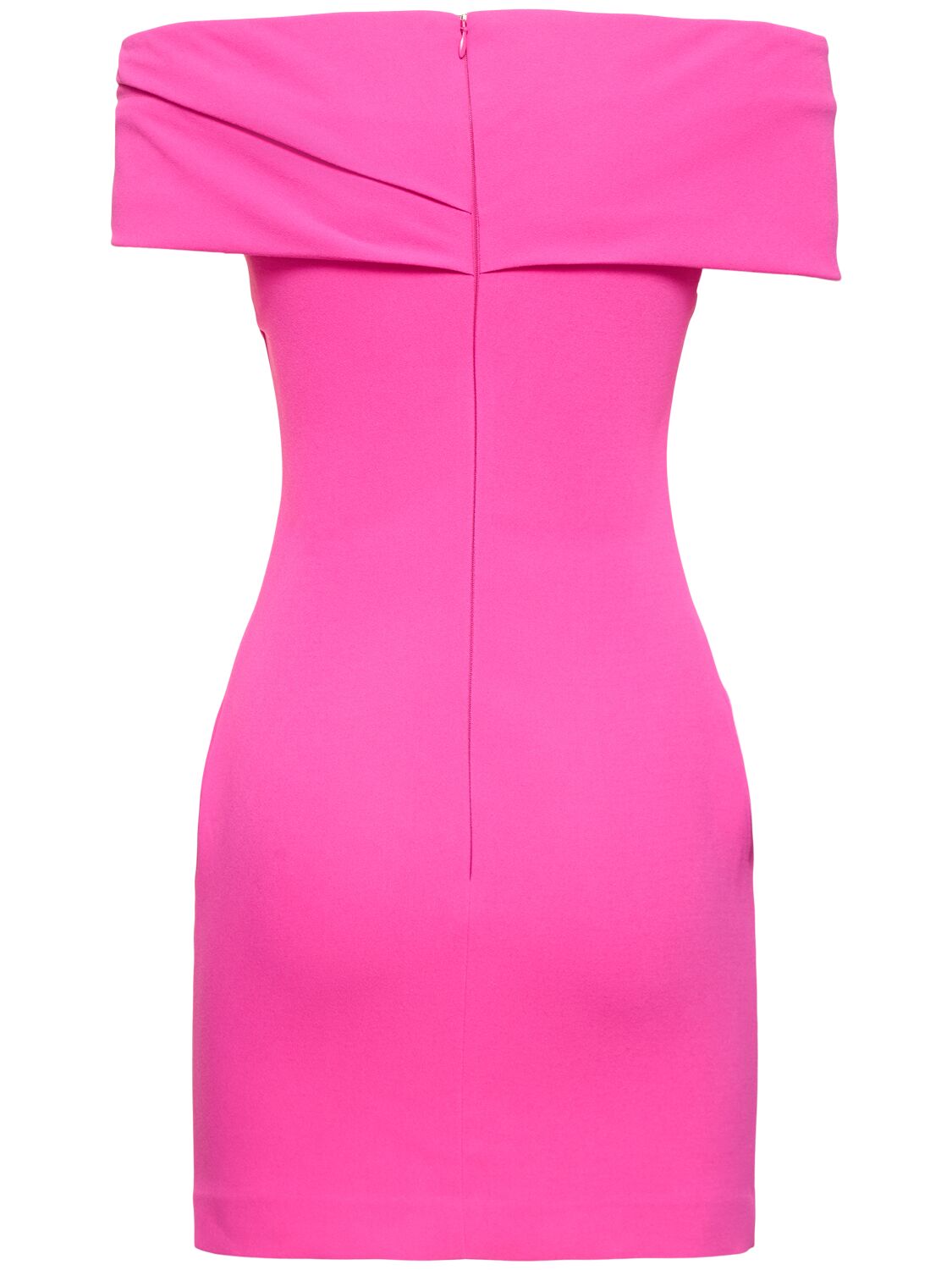 Shop Solace London Neve Crepe Mini Dress In Pink