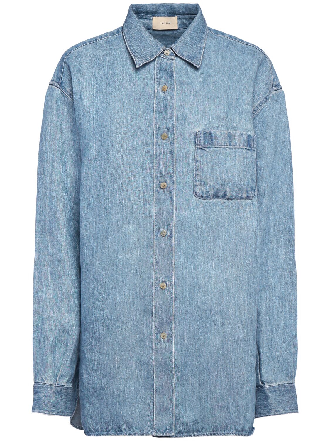 Chemise Longue En Lin Nesson - THE ROW - Modalova