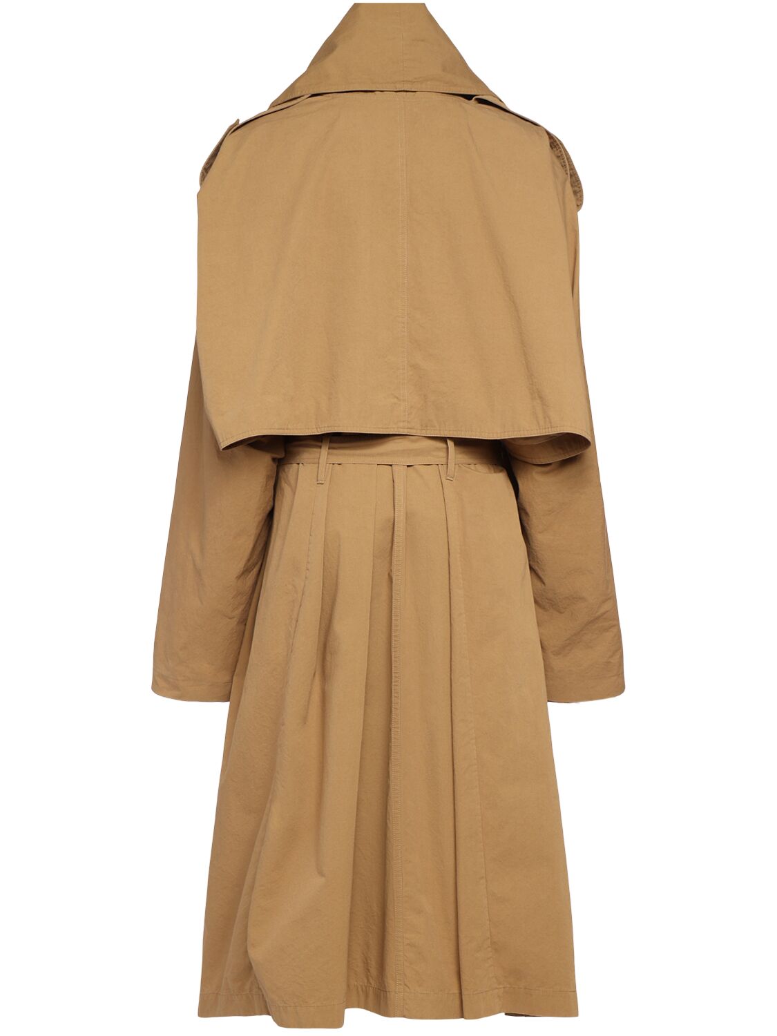 The Row Pami Gabardine Trench Coat In Beige | ModeSens