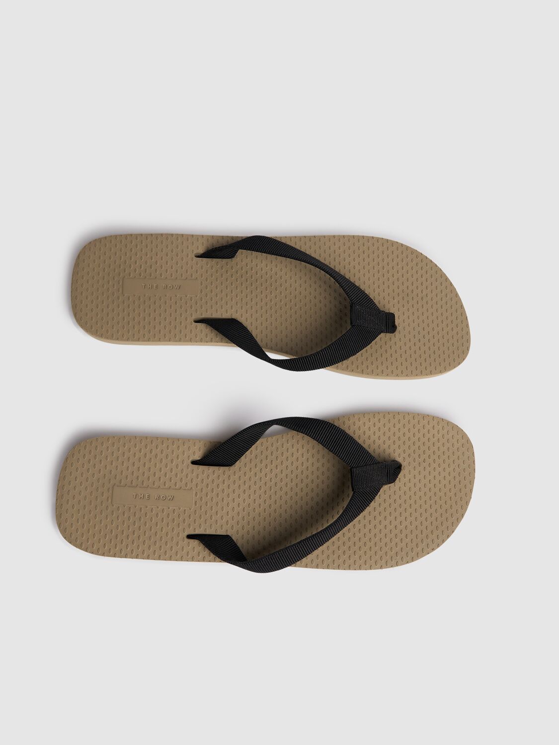 THE ROW DUNE CLASSIC CANVAS FLIP FLOPS 