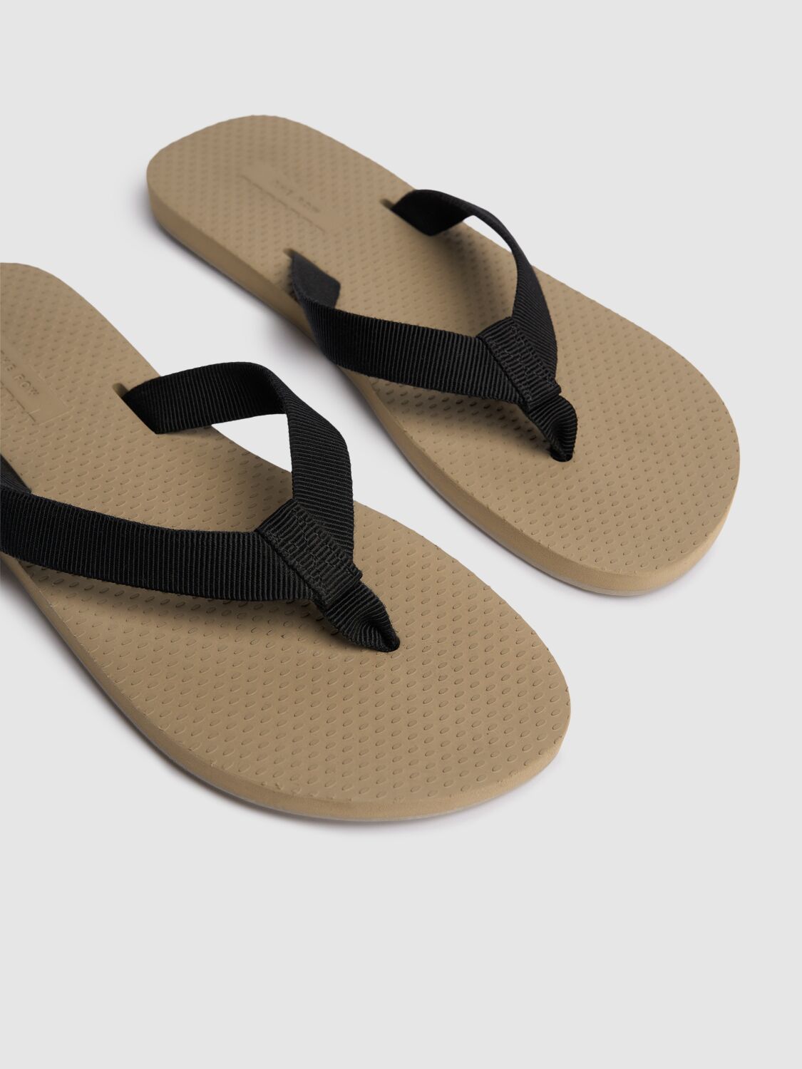 THE ROW DUNE CLASSIC CANVAS FLIP FLOPS 