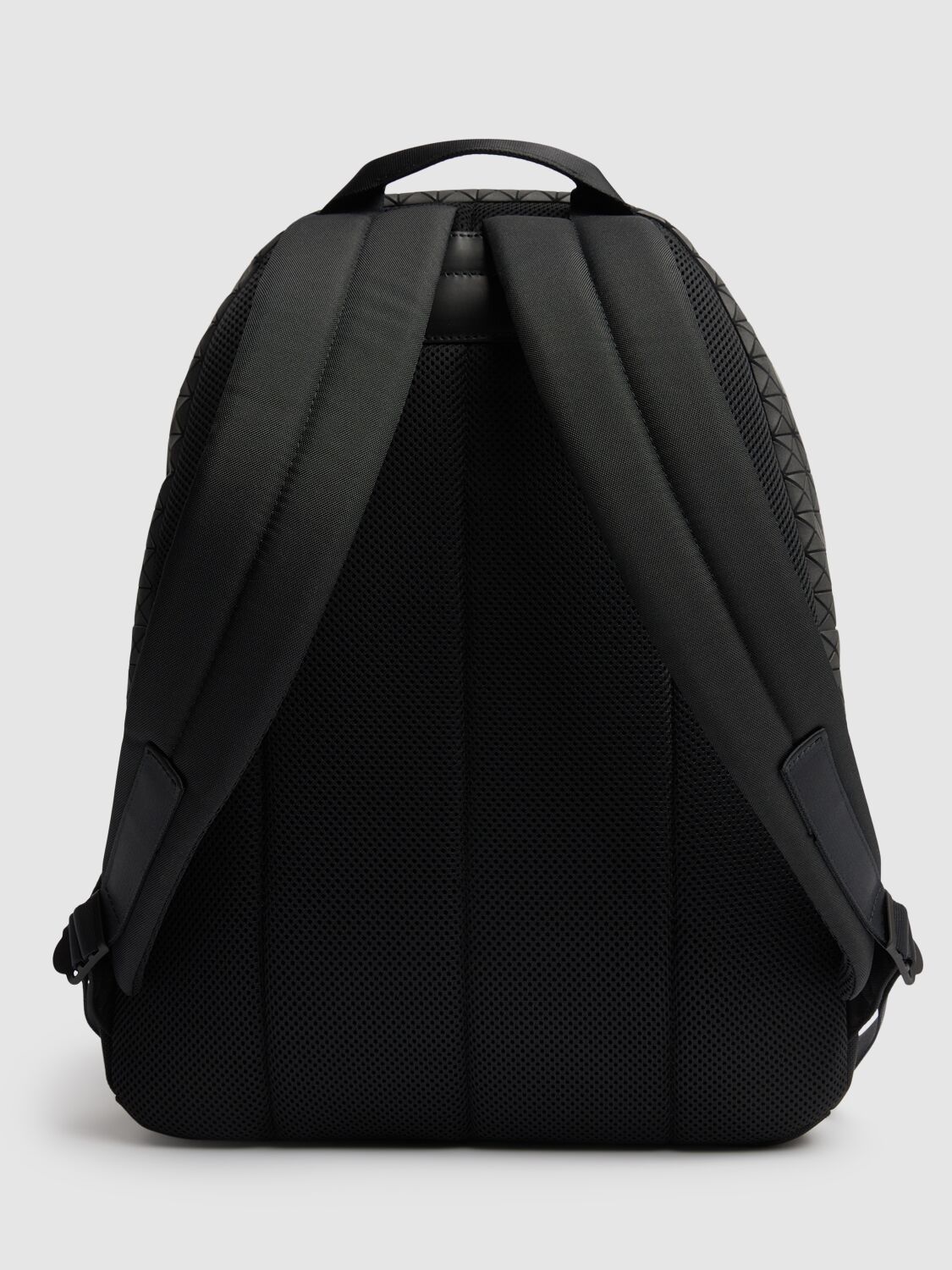 Shop Bao Bao Issey Miyake Daypack Cotton Backpack In Matte Black