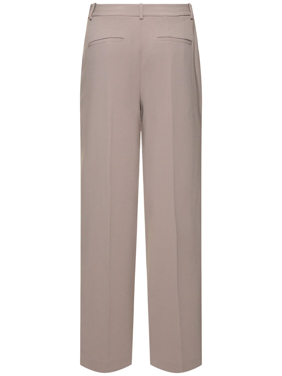 Shop Theory Tailored Wide Leg Pants In Grey