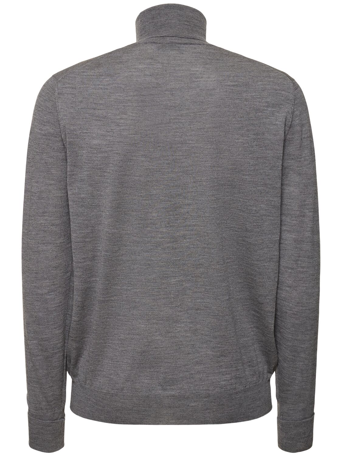 Shop Pt Torino Superfine Wool Knit Slim Fit Sweater In Grey Scuro