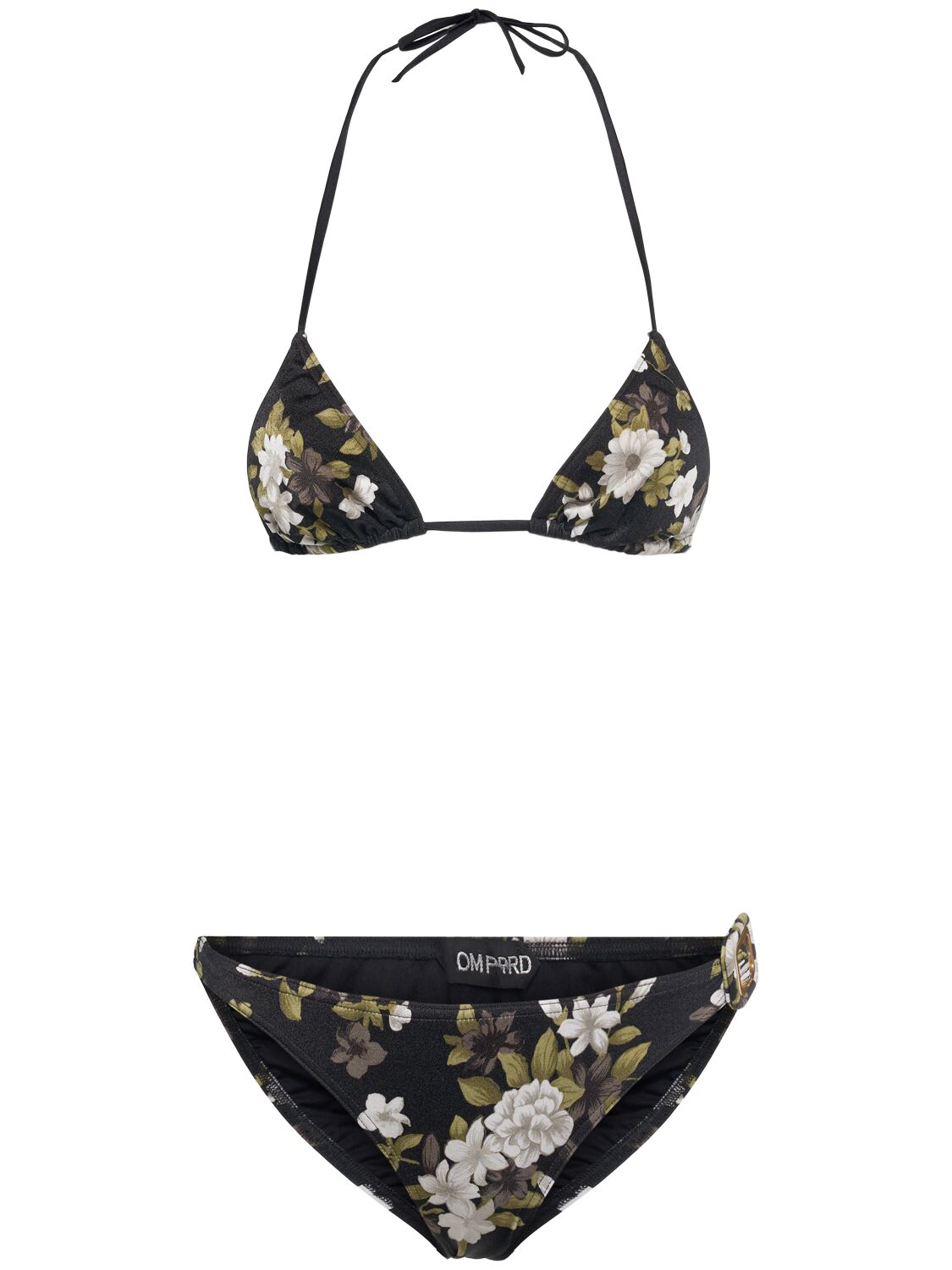 Floral Print Jersey Bikini