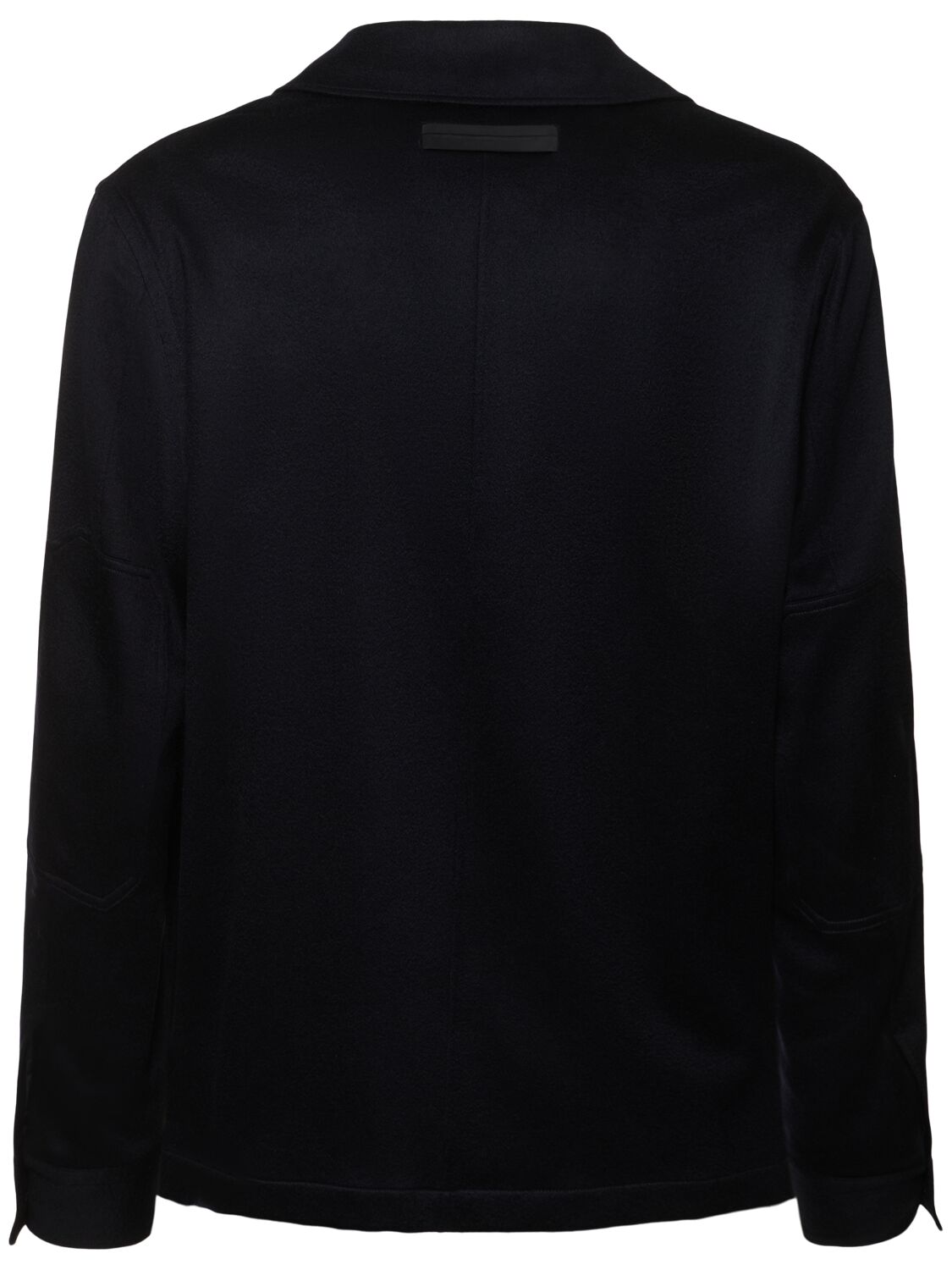 Shop Zegna Cashmere Leisure Overshirt In Blue