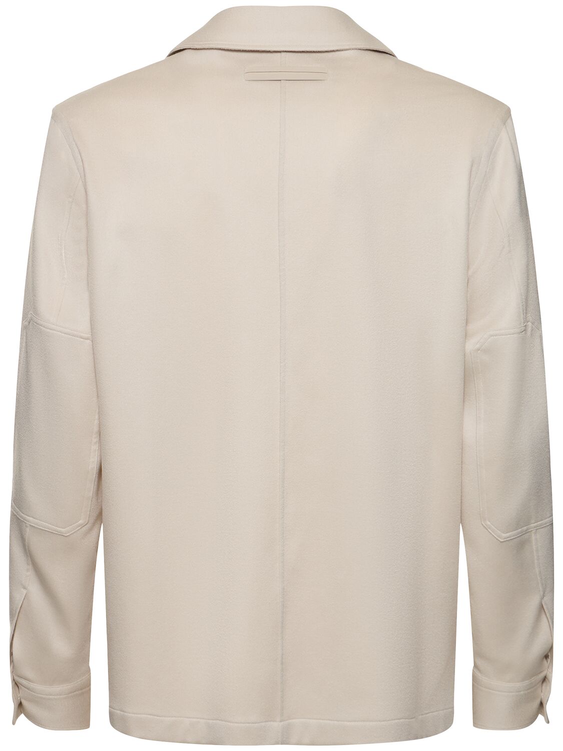 Shop Zegna Cashmere Leisure Overshirt In White