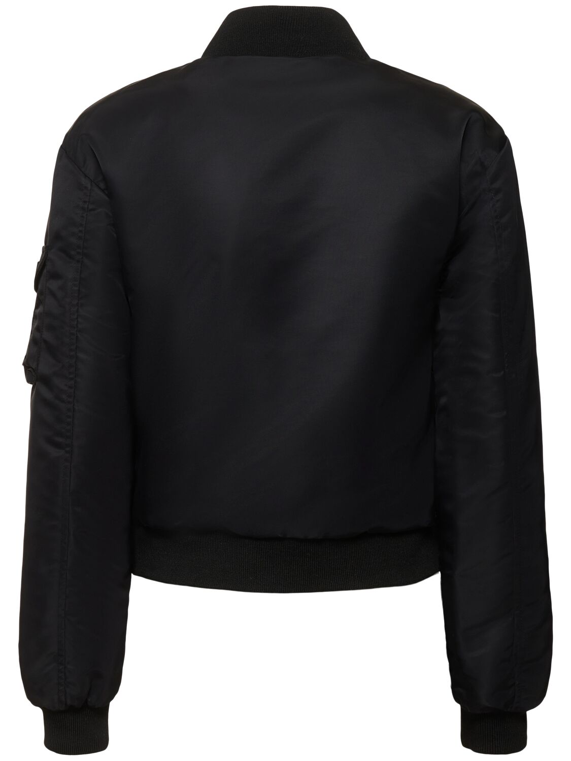 Shop Coperni Cutout Bomber Jacket In Black