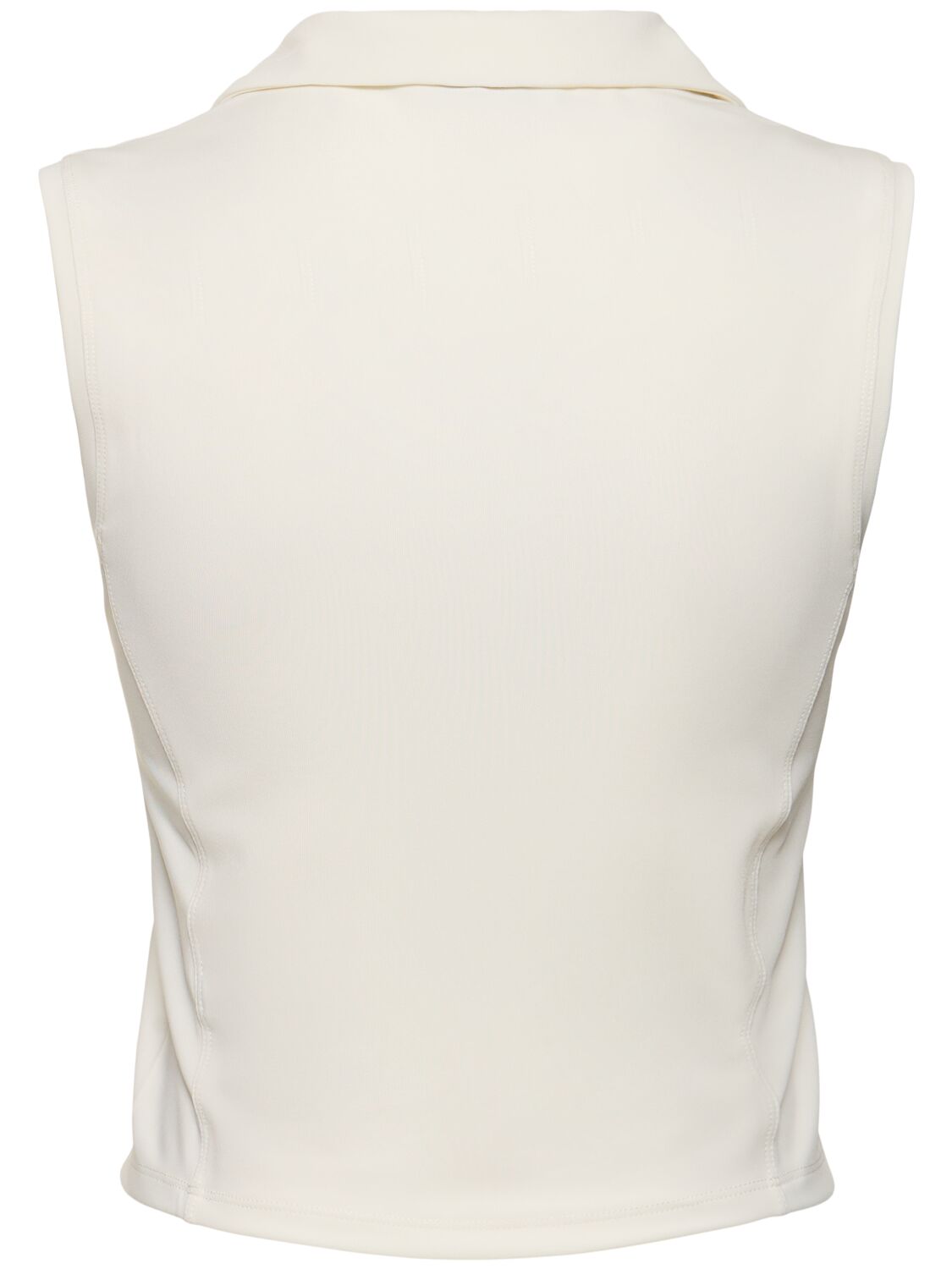 Shop Sporty And Rich Src Sports Polo Vest Tank Top In White