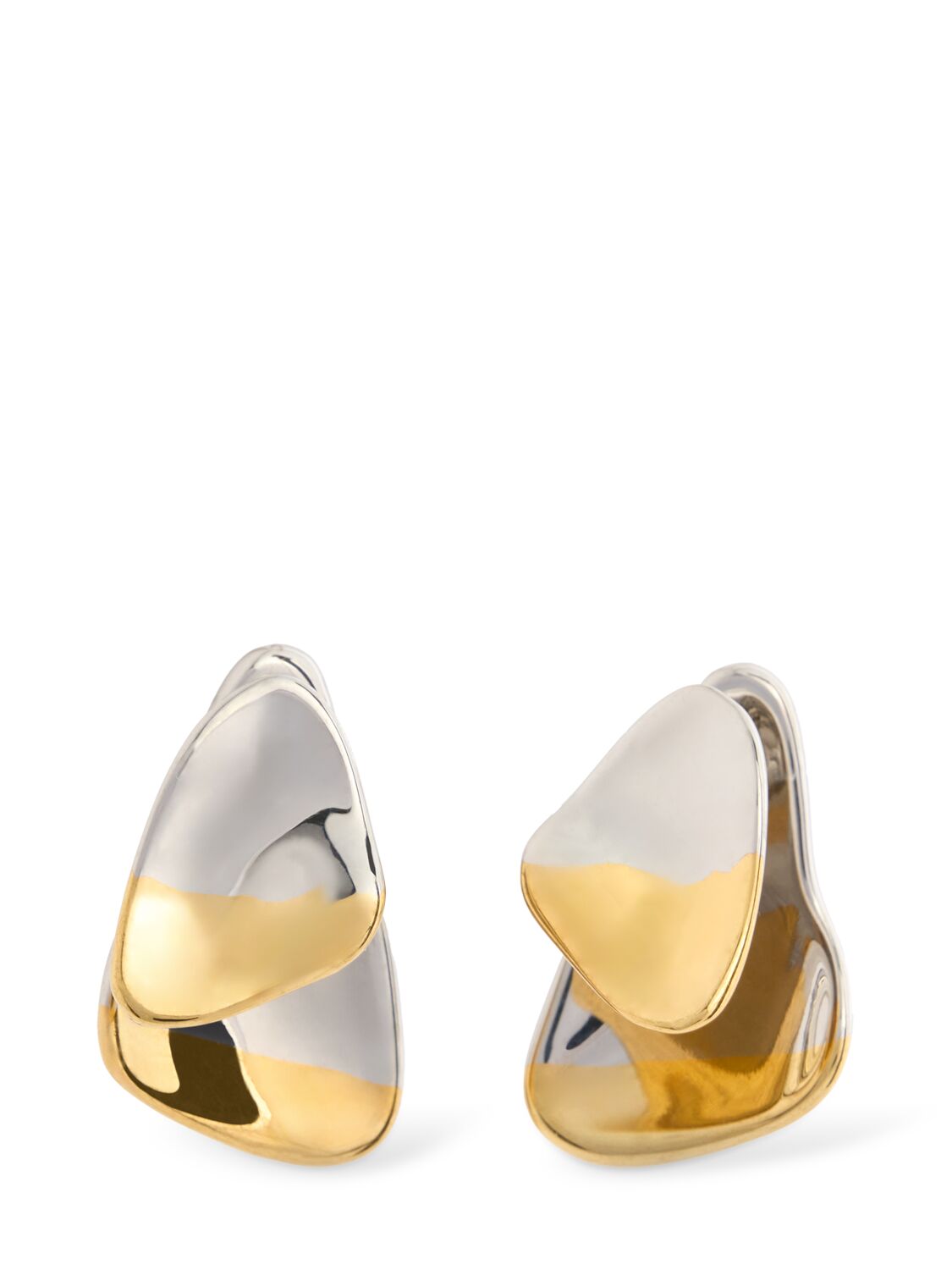 Panconesi Small Petali Earrings In Gold