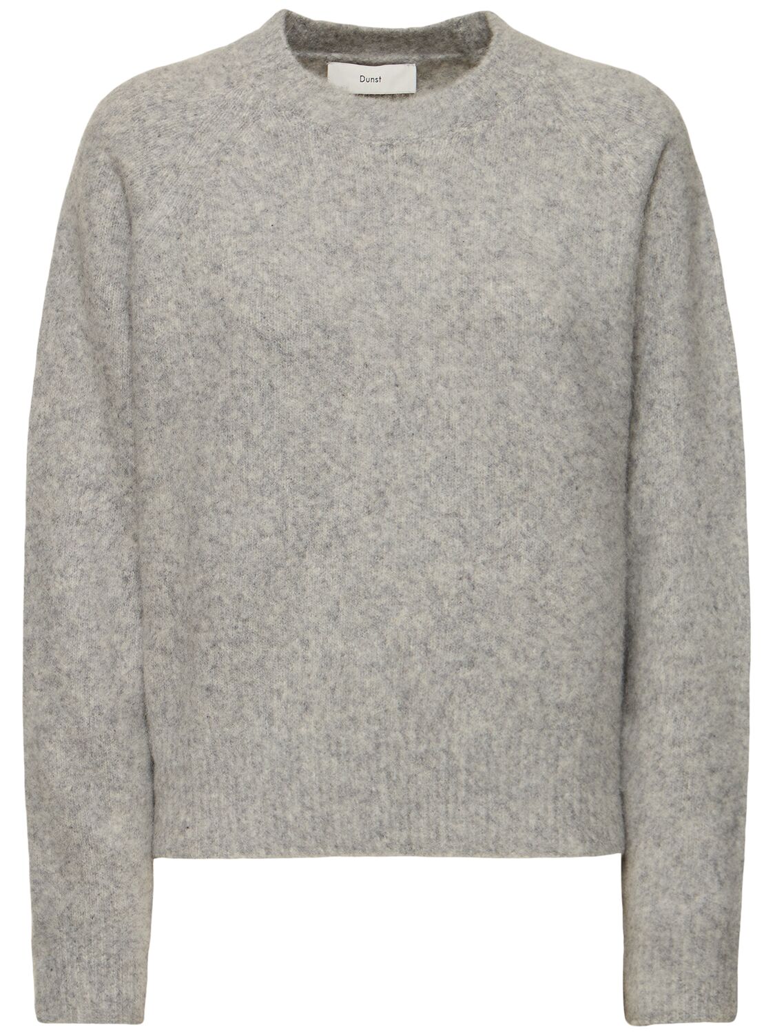 Dunst Shaggy Dog Unisex Ribbed Sweater In Heather Grey