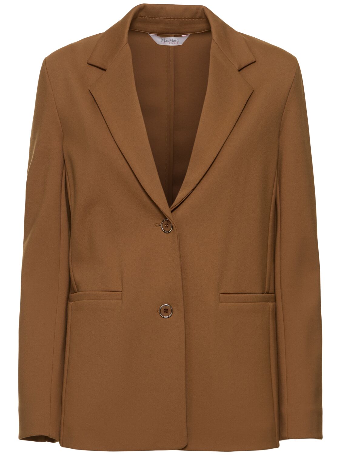 Max Mara Joice Punto Milano Blazer In Beige