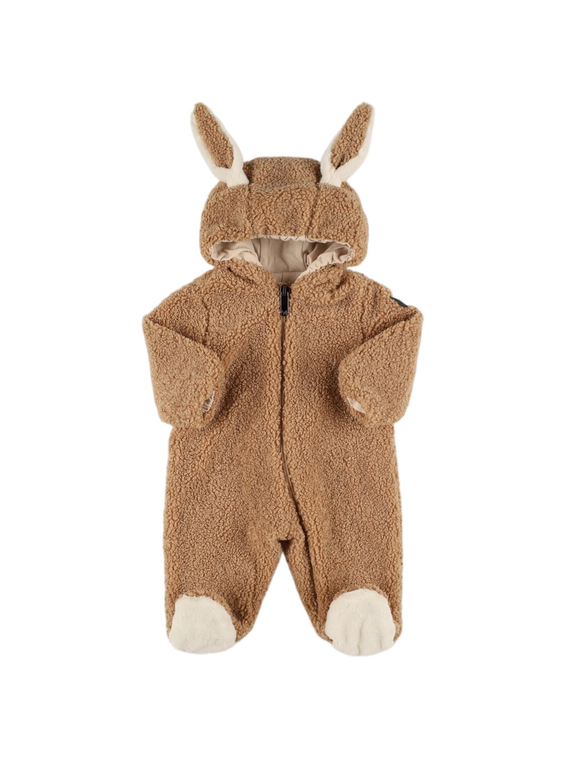 Il Gufo Teddy Bunny Romper In Beige