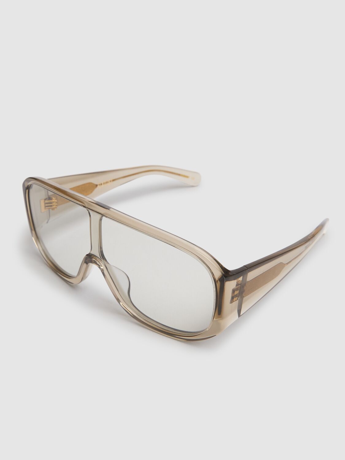 Shop Flatlist Eyewear John Jovino Sunglasses In Grey/transparen