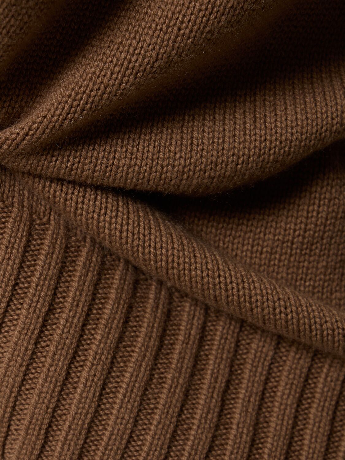 Shop 's Max Mara Mantova Knit Turtleneck Sweater In Brown