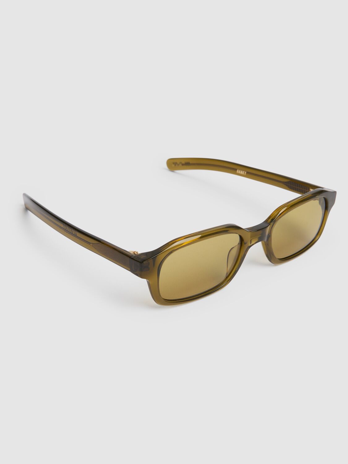 Shop Flatlist Eyewear Hanky Sunglasses In Olive/smoked