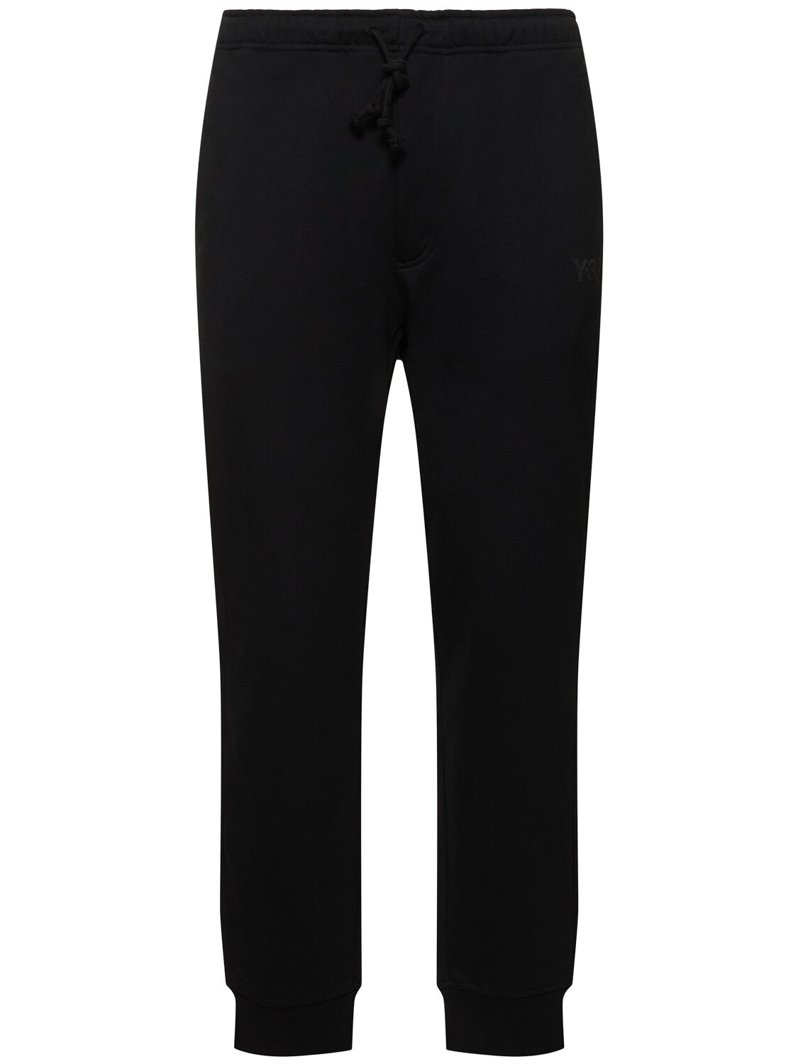 Y-3 Cotton Blend Sweatpants In Black