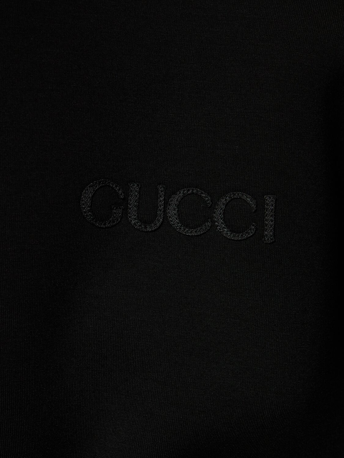 GUCCI VISCOSE JERSEY ZIP SWEATSHIRT 