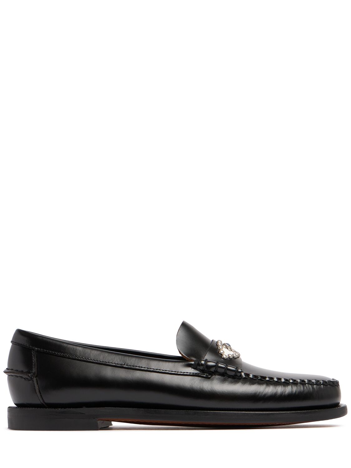 Sebago Htc X  Leather Loafers In Black