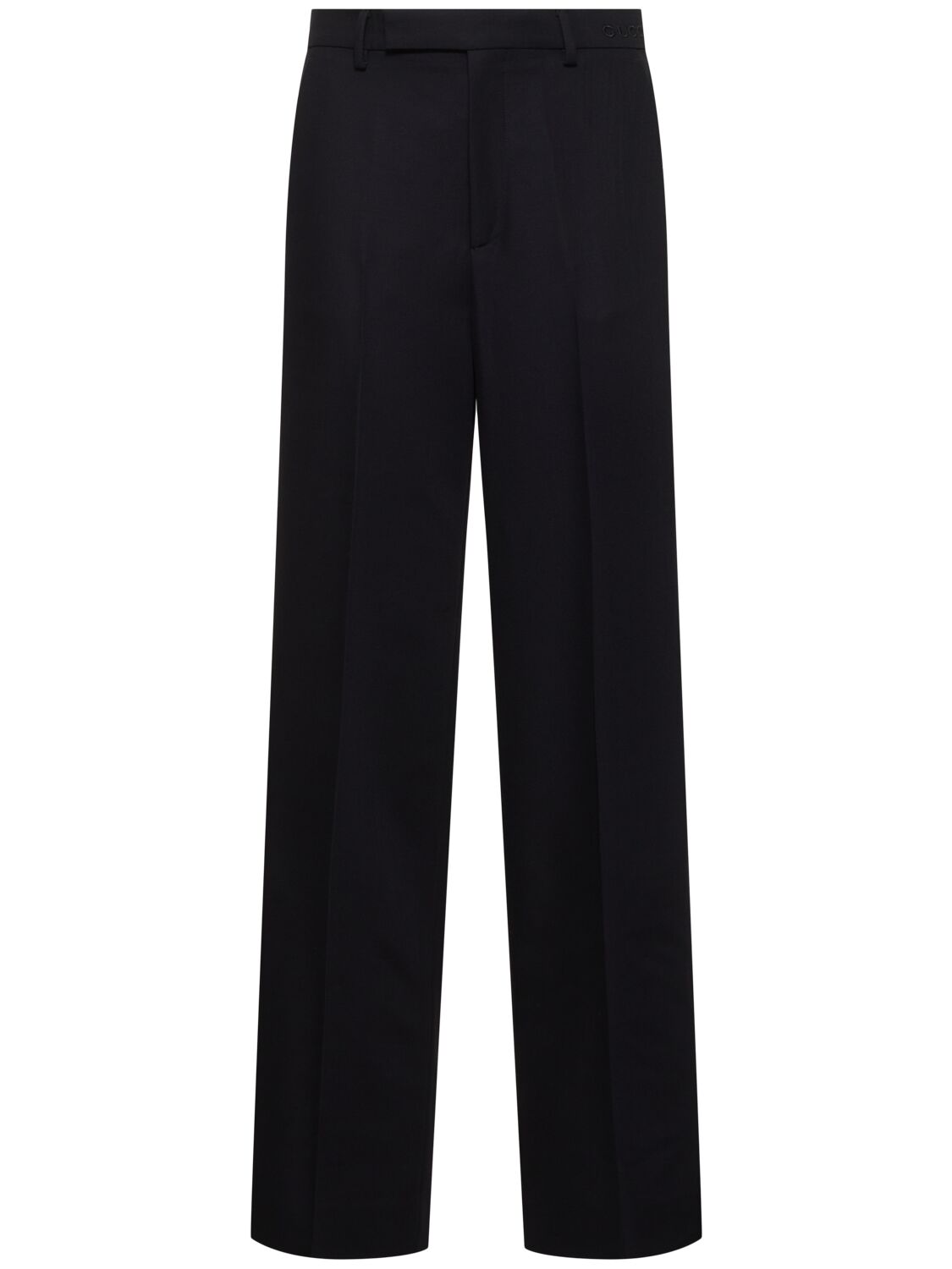 Gucci Wool Pants In Black