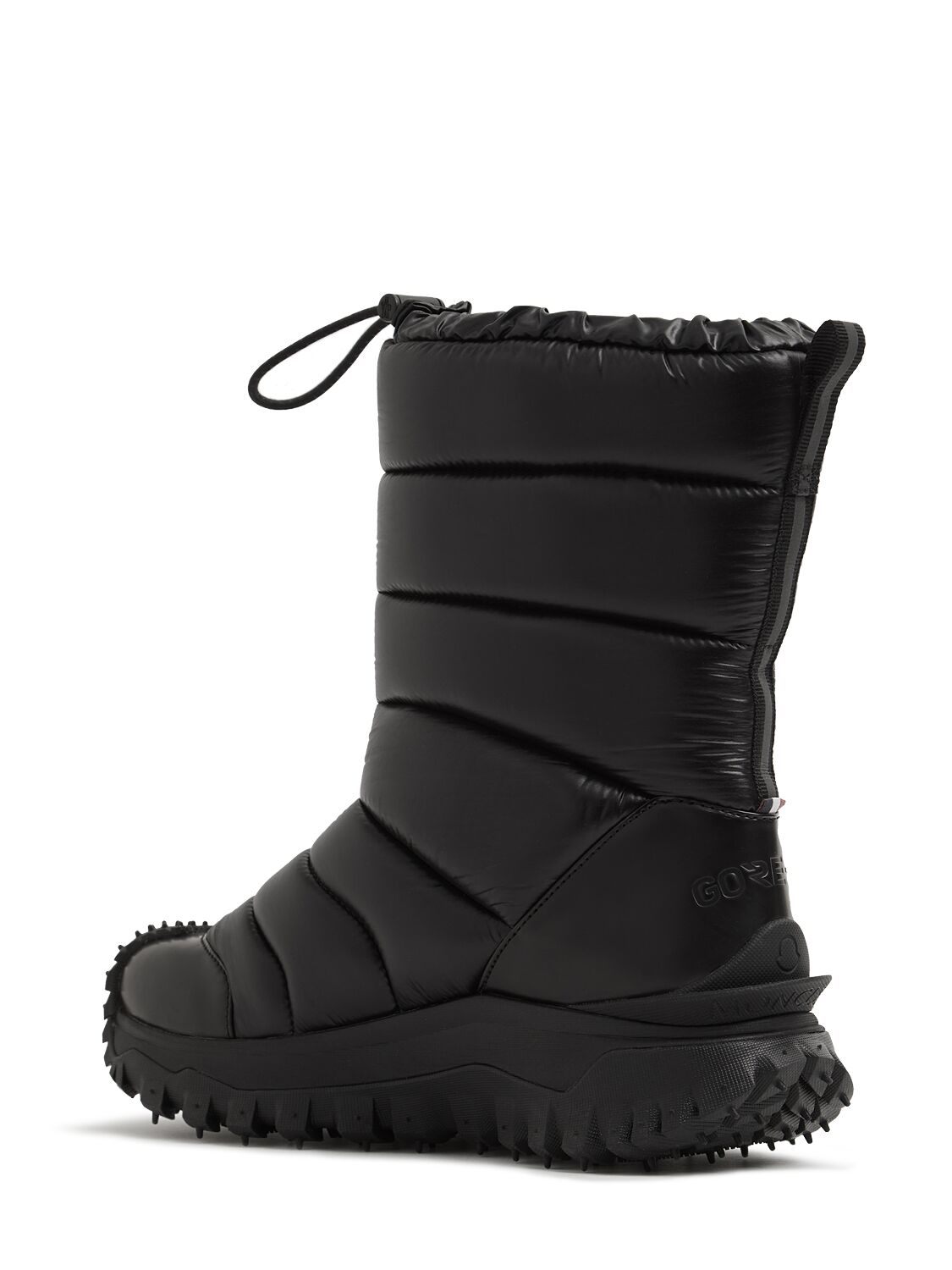 Shop Moncler Trailgrip Après Tech High Boots In Black