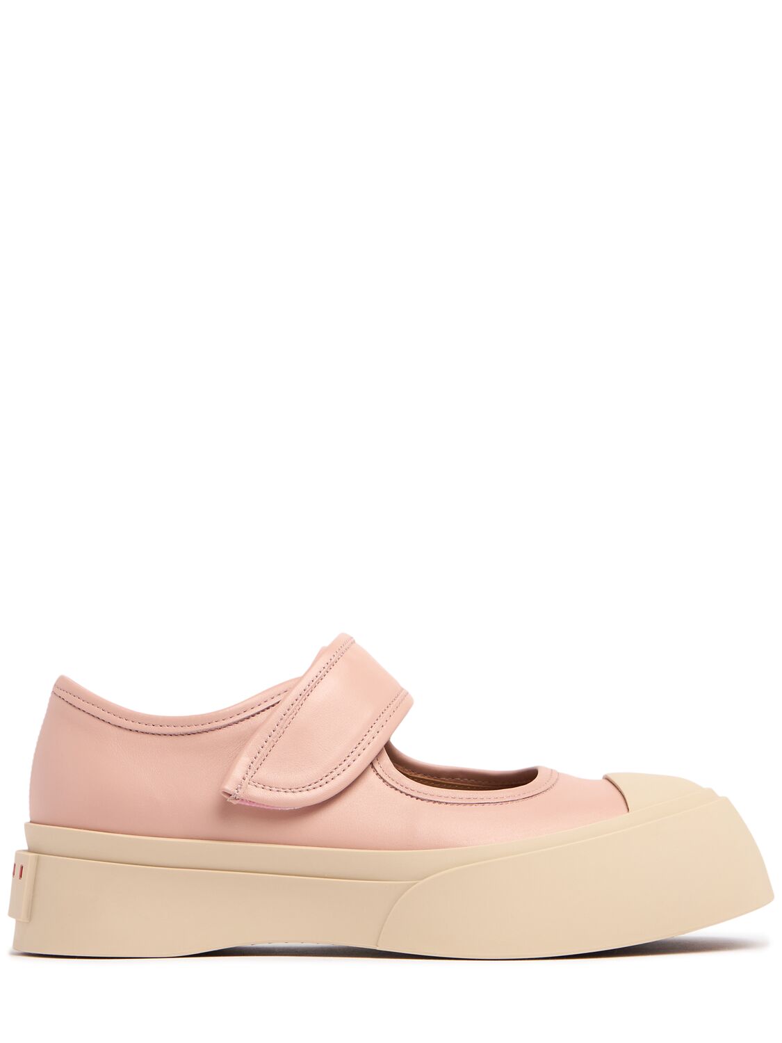 Shop Marni 20mm Pablo Mary Jane Shoes In Antique Rose