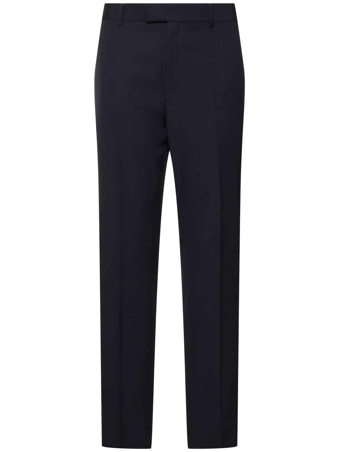 Ferragamo Wool Suiting Pants In 300 New Navy