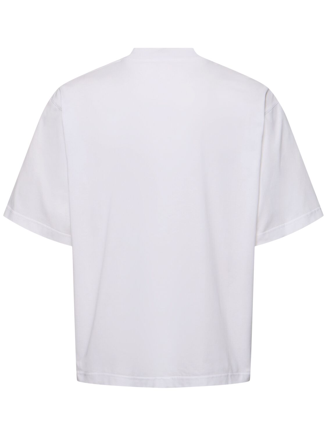 Shop Marni Blue Cake Jersey T-shirt In Lily White