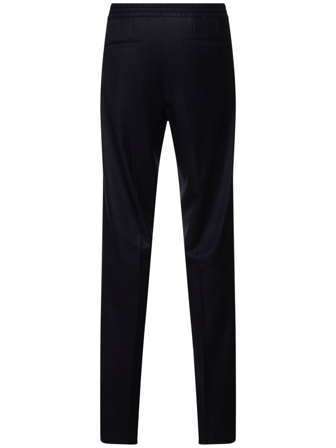 Shop Lardini Wool & Cashmere Jogger Pants In Blue